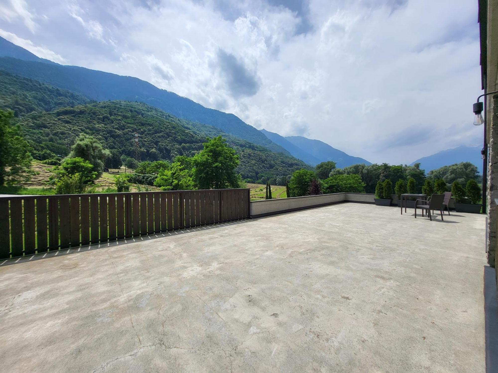 Agriturismo B&B Caffe E Vino Sondrio Exterior photo