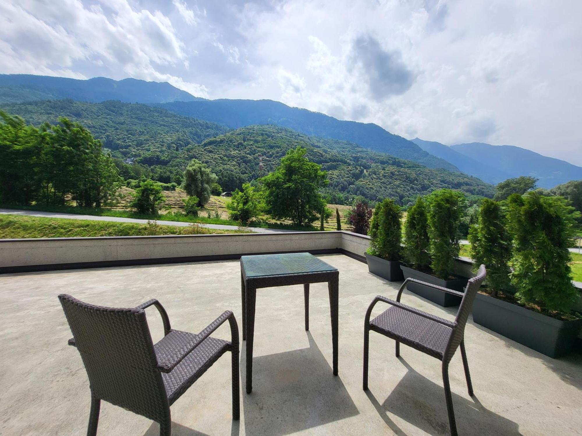 Agriturismo B&B Caffe E Vino Sondrio Exterior photo