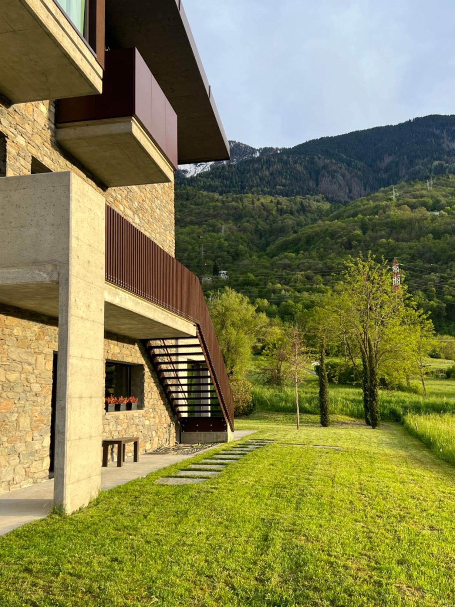 Agriturismo B&B Caffe E Vino Sondrio Exterior photo